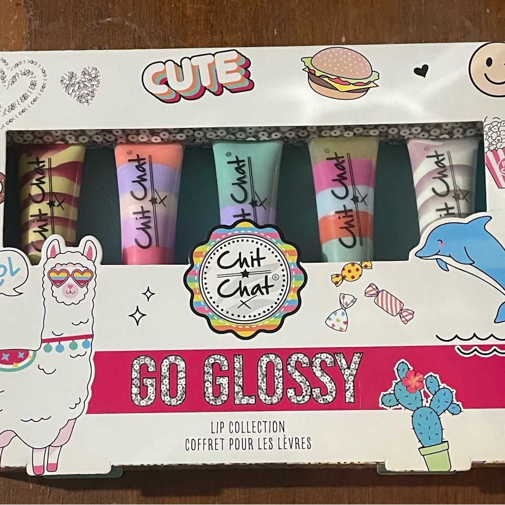 Chit Chat Go Glossy Lip Collection Gift Set *BRAND NEW*